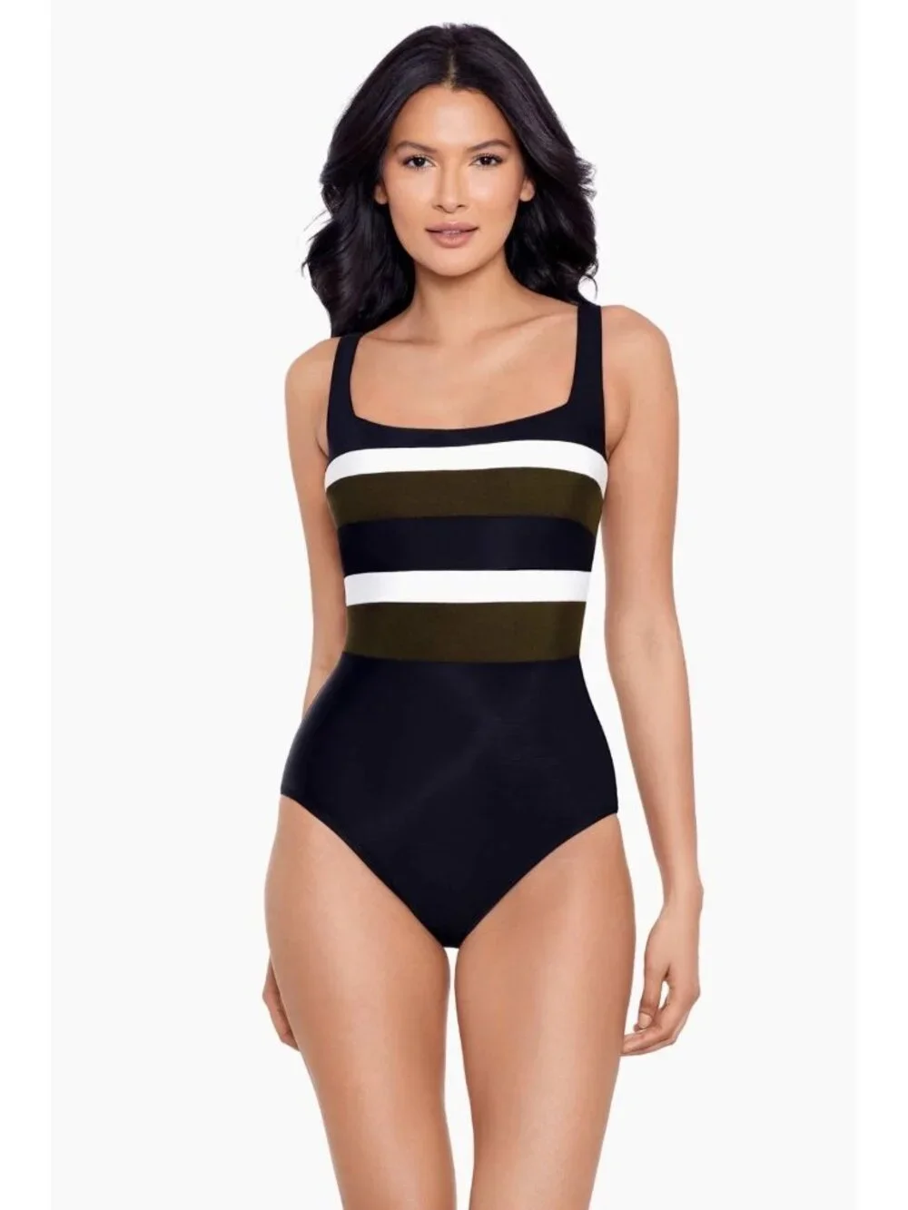 Miraclesuit Spectra Trinity One Piece Swimsuit NWT